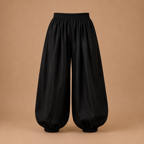 Black balloon pajama product image